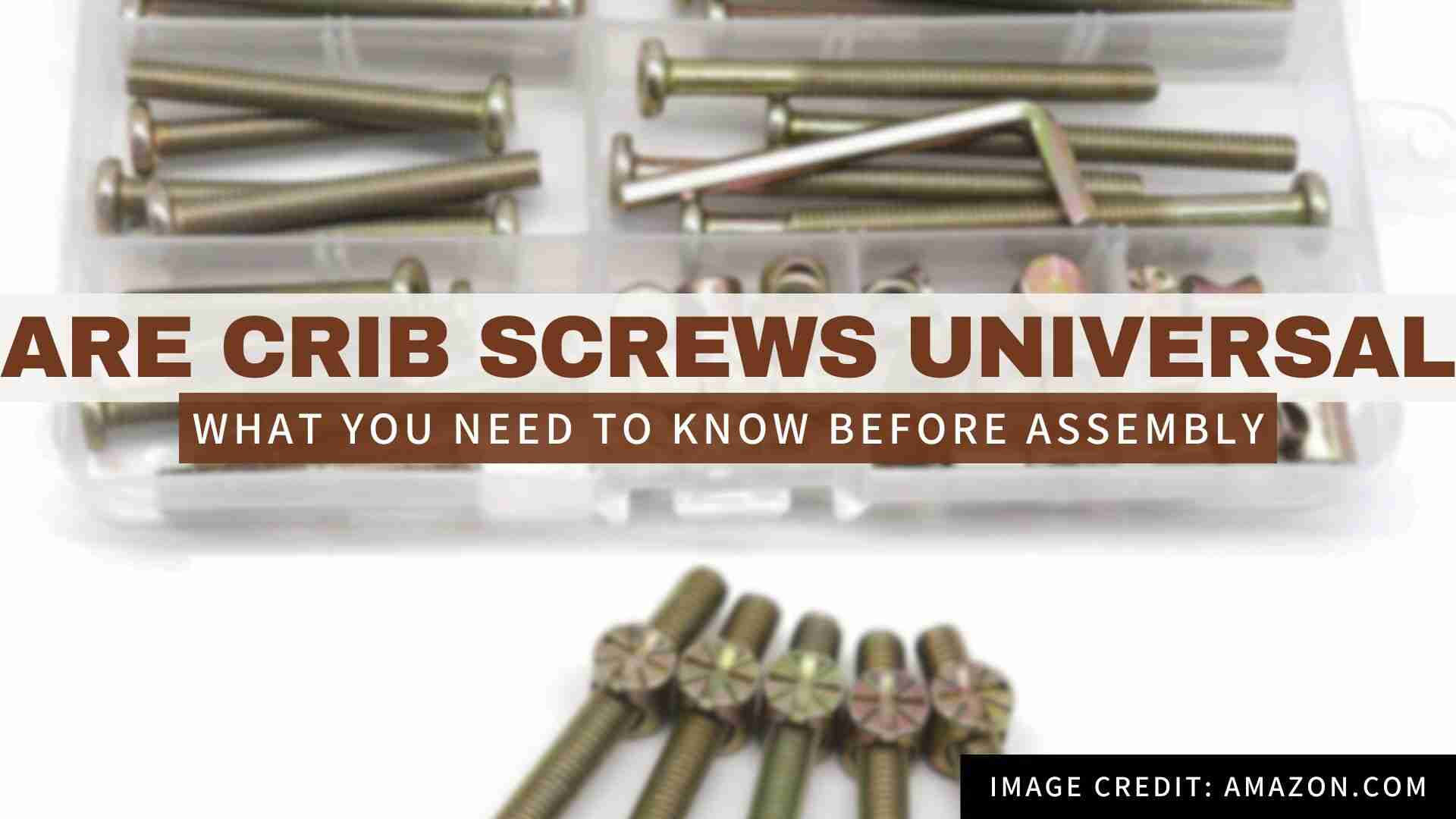 Are Crib Screws Universal? The Answer May Surprise You