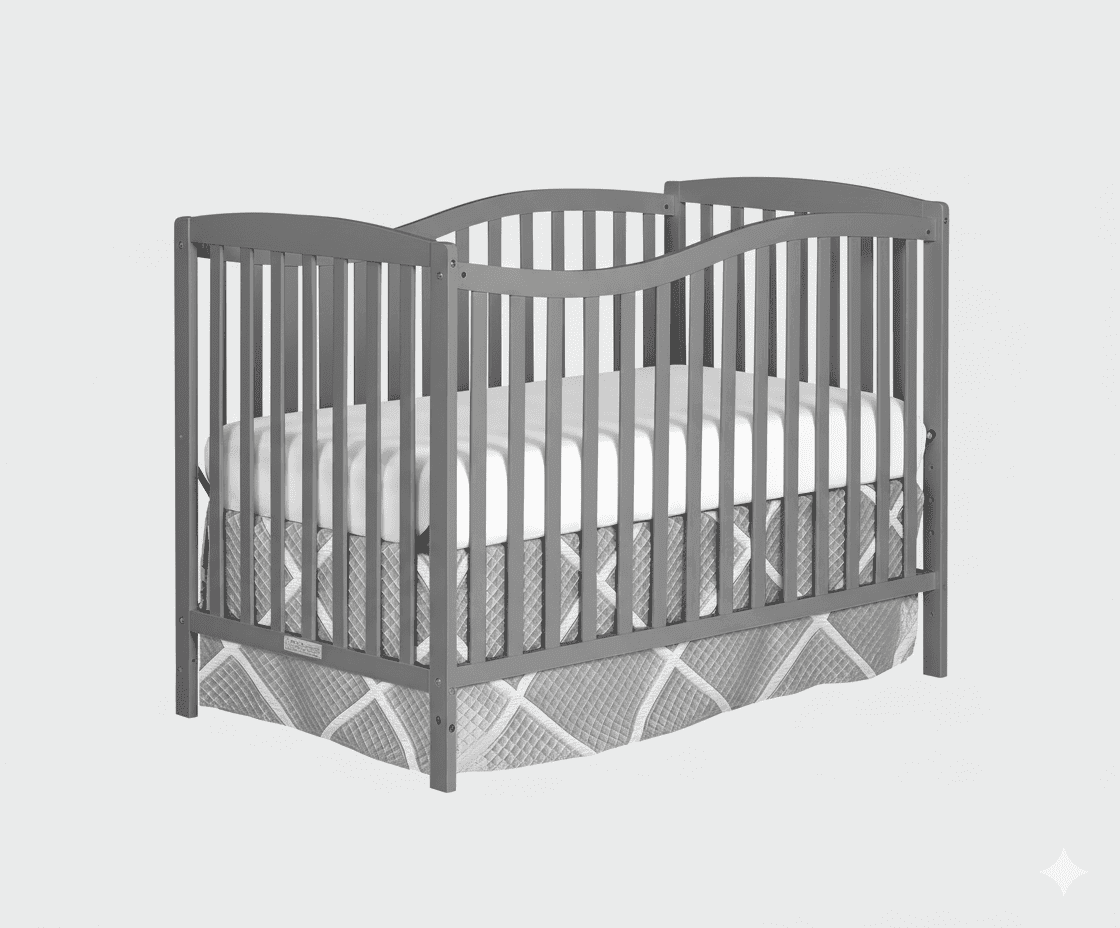 Dream On Me Chelsea 5-in-1 Convertible Crib