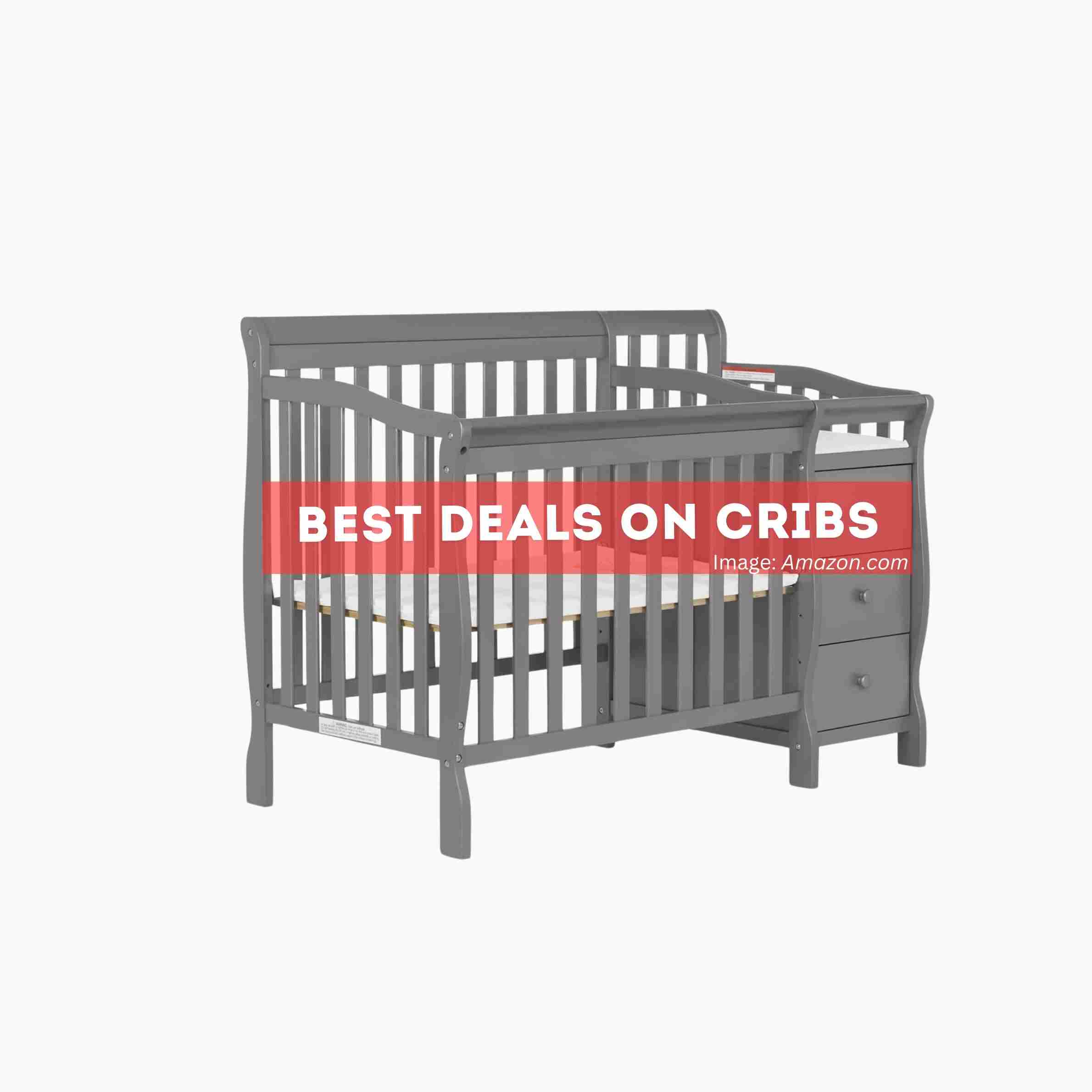 Dream On Me Jayden 4-in-1 Mini Convertible Crib and Changer