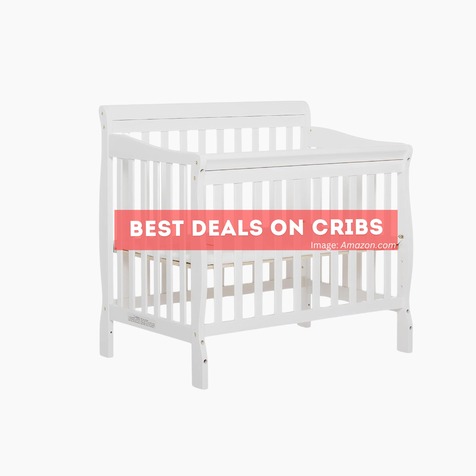 Dream On Me Aden 4-in-1 Convertible Mini Crib
