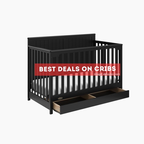 Graco Hadley 5-in-1 Convertible Crib with Drawer